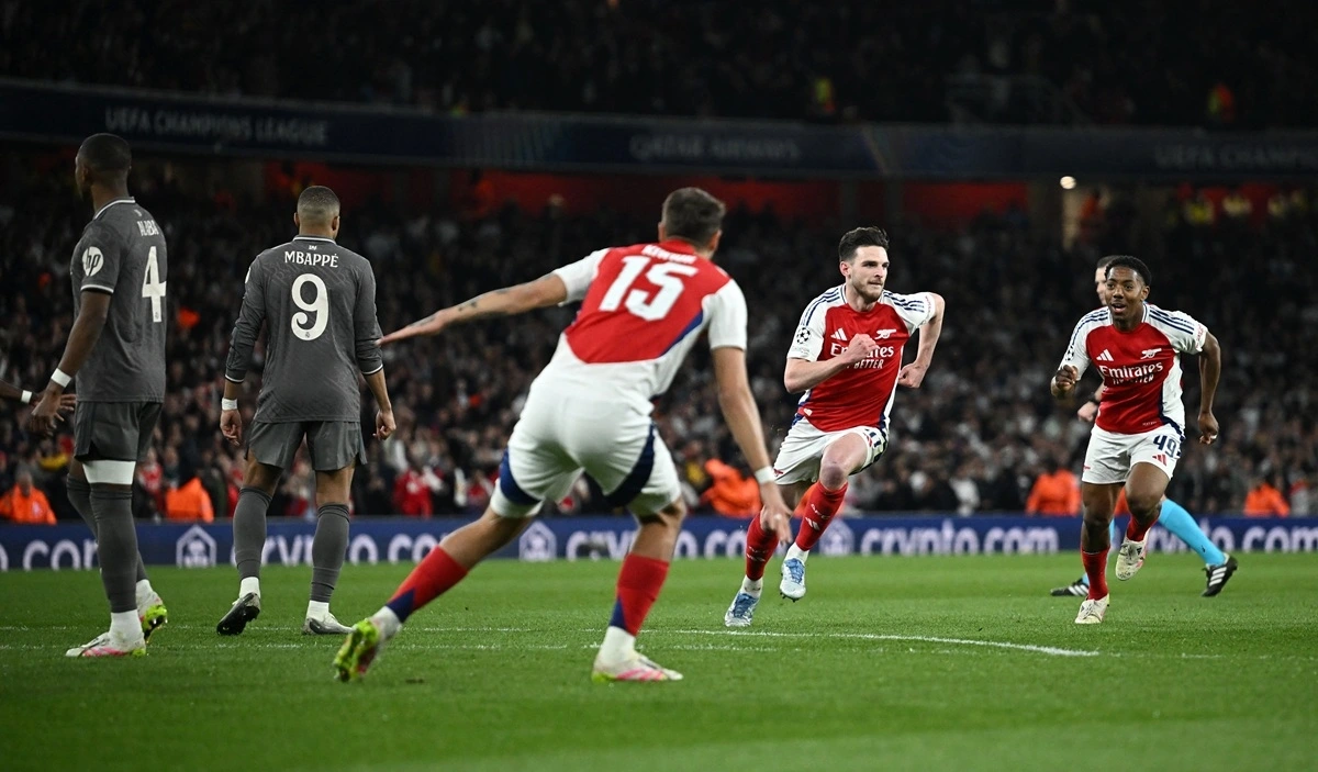 Kết quả bóng đá hôm nay 9/4: Arsenal "hủy diệt" Real Madrid với cú đúp siêu phẩm